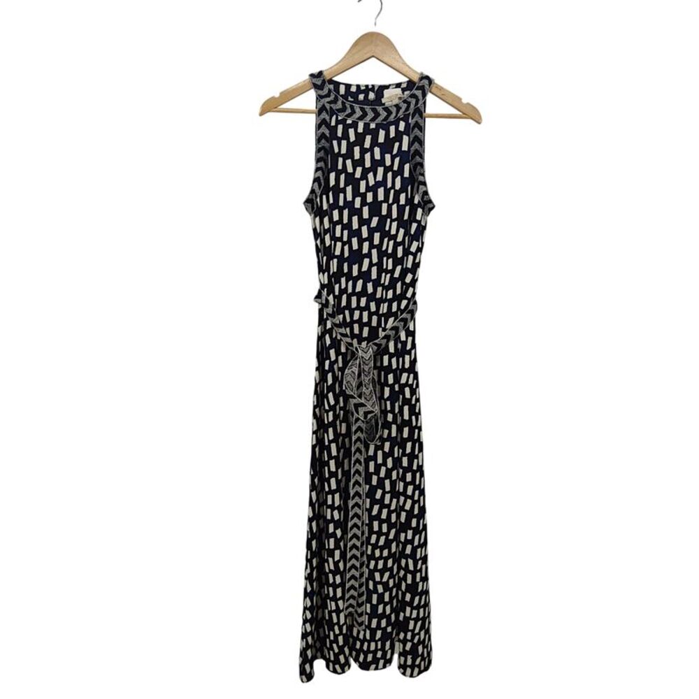 Niczoe Embellished Starry Sky Becca Dress Blue S